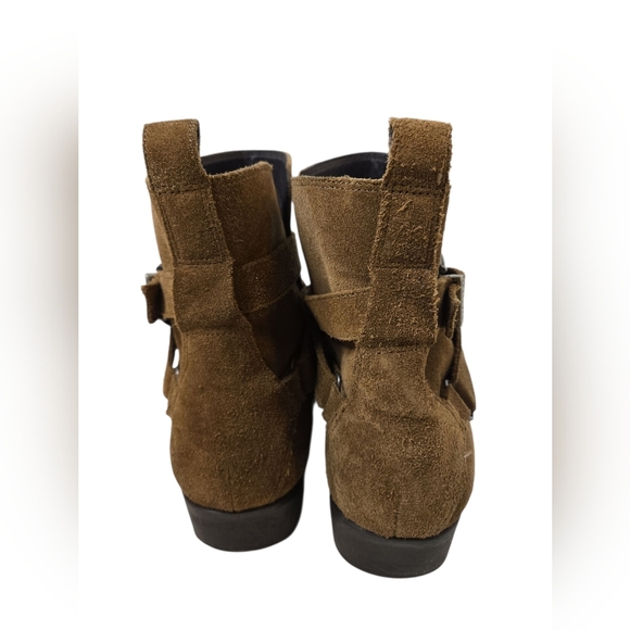 AllSaints Womens Tejus Suede Ankle Zip Boot Size 40 - Picture 5 of 7